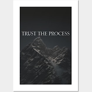 Trust The Process Posters and Art